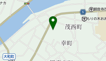 盛福寺の地図画像