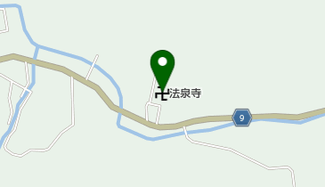 法泉寺の地図画像