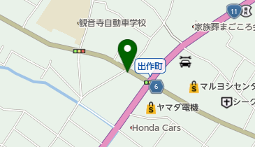 有明食料品店の地図画像