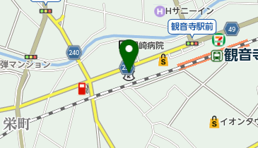 香川県信用組合 観音寺支店の地図画像