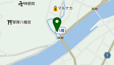 喫茶琴の地図画像