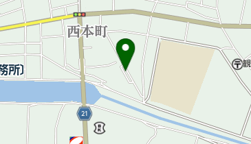 有限会社白井水道の地図画像