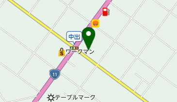 ファミリーショップ岸上の地図画像