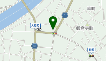 西原染料店の地図画像