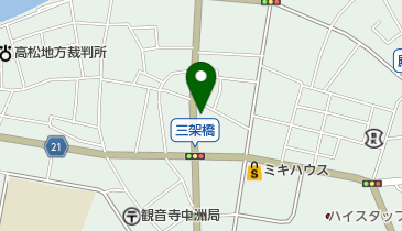 新谷モータープールの地図画像