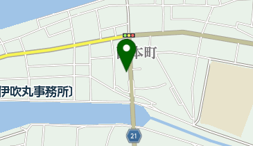 フィッシングショップオオニシの地図画像