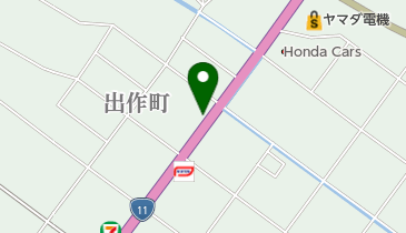 大喜多塗料店の地図画像