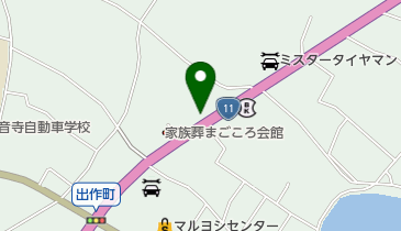 協道標識株式会社の地図画像