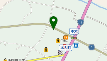 秋山美容院の地図画像