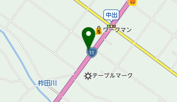 KAZU美容室の地図画像