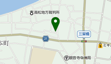大丸美容室の地図画像