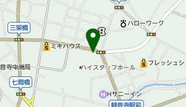 トキワ美容院の地図画像
