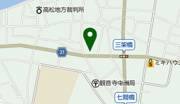 ローザー美容室の地図画像