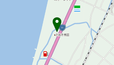 さぬき秀芸株式会社サヌキドライブインの地図画像