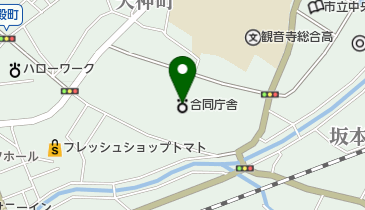 西讃保健所の地図画像