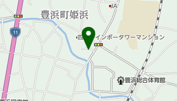 いろは食堂の地図画像