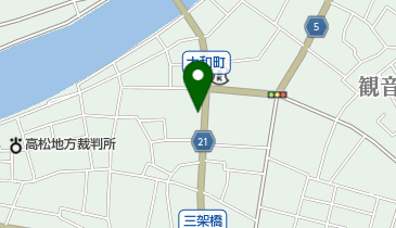 やかた鮨の地図画像