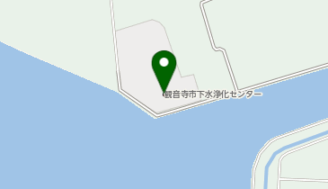 観音寺市役所 下水道課の地図画像