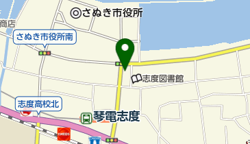 さぬきスポーツジムの地図画像