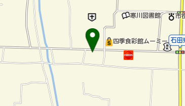 ハトヤ化粧品店の地図画像