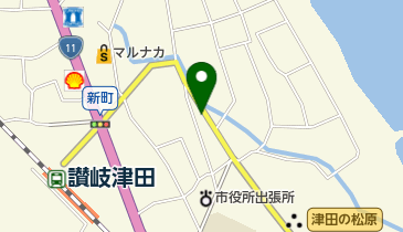 堀尾電気株式会社の地図画像