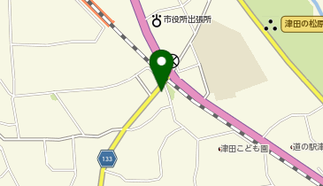 財団法人大川郡教育会館の地図画像