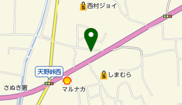 さぬき治療院の地図画像