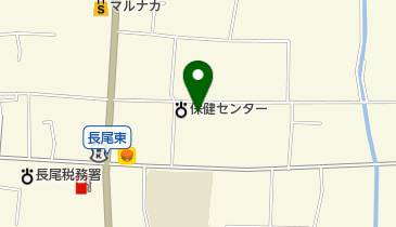 長尾児童館の地図画像