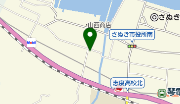 金川食料品店の地図画像