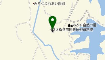 歴史民俗資料館の地図画像