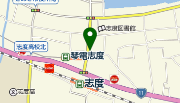 ヘアーサロンナカマエの地図画像