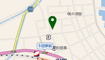 あきつや衣料品店の地図画像