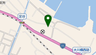 三浦プロパン商会引田営業所の地図画像