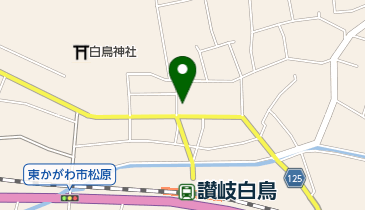 みち美容室の地図画像