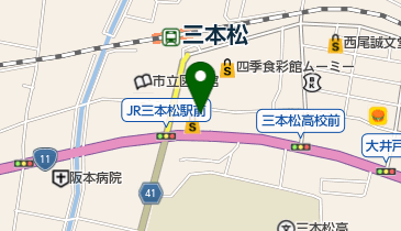 金地時計店の地図画像