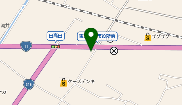 アクールの地図画像