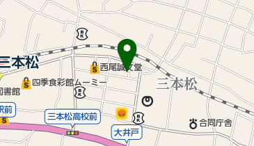 ヘアーサロン安冨の地図画像