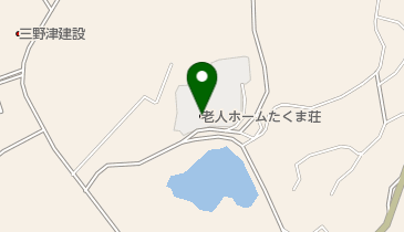 たくま荘支援センターの地図画像