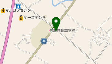 株式会社高瀬オートの地図画像