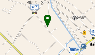 塩田鈑金塗装専門店の地図画像