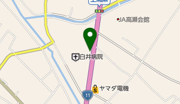 ガレージクルーシマダの地図画像