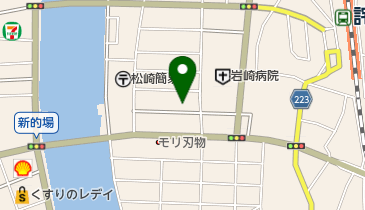 ファッションヘアーMORIの地図画像