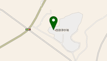 香川県広域水道企業団西部浄水場の地図画像