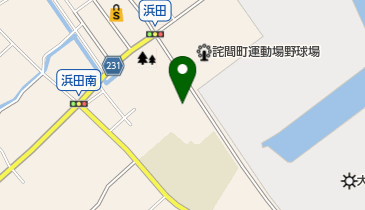 詫間町体育センターの地図画像