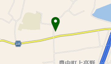 三豊市役所 豊中支所 豊中町上高野児童館の地図画像