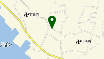 グリーン寝装の地図画像