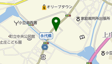 坂手屋ラジオ店の地図画像