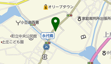 メガネのハマノの地図画像