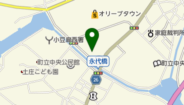 アマンデ土庄店の地図画像