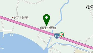 小豆島町役場 蒲生公民館の地図画像